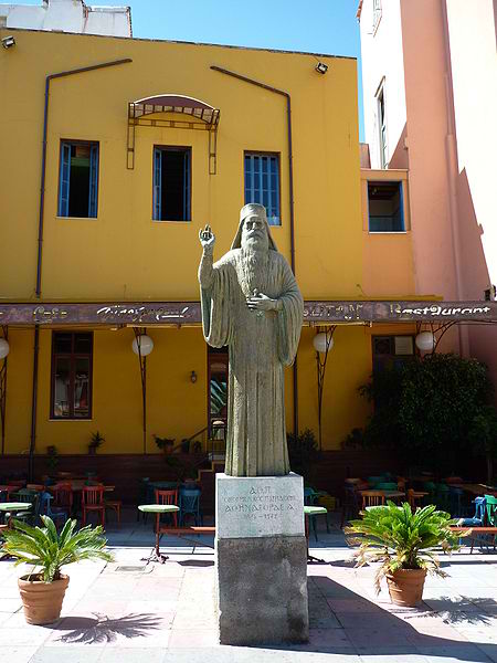 450px-Statue_of_Athenagoras_in_Chania