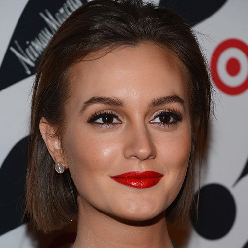 1. leighton meester aries red