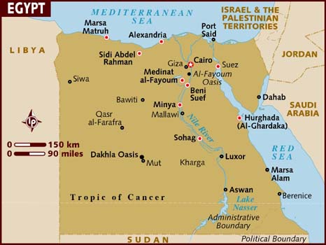 map_of_egypt