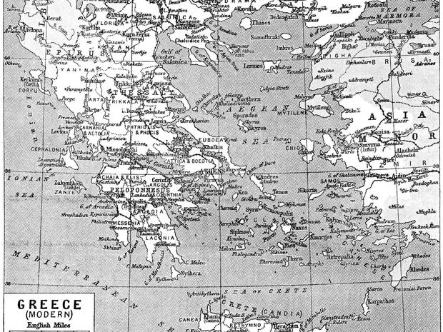  Η ελληνική ιστορία μέσα από τα μοτίβα του γενέθλιου χάρτη της