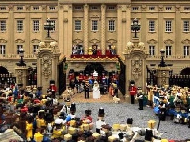 Ο Βασιλικός γάμος στη χώρα των Lego