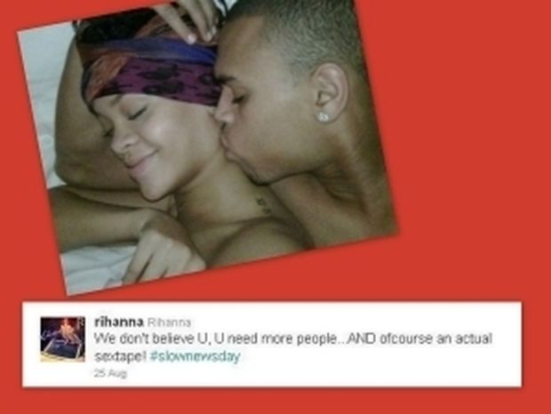 H απάντηση της Rihanna για το sex tape στο Twitter!