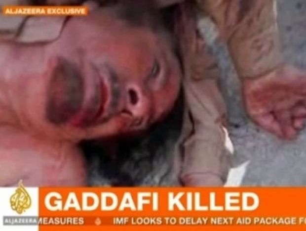 Βίντεο Ντοκουμέντο με τον νεκρό Μουαμάρ Καντάφι
