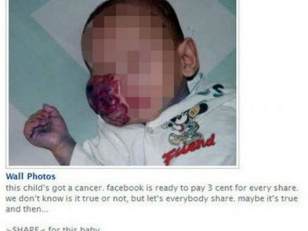 Facebook: Η απάτη με τις φρικιαστικές φωτογραφίες άρρωστων μωρών που ζητούν βοήθεια! 