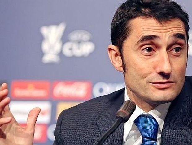 El entrenador, señor Valverde