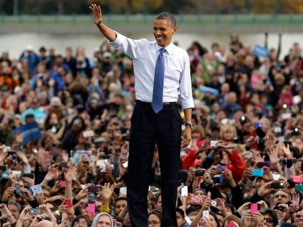 Ο Μπαράκ Ομπάμα για δεύτερη θητεία στο Λευκό Οίκο  