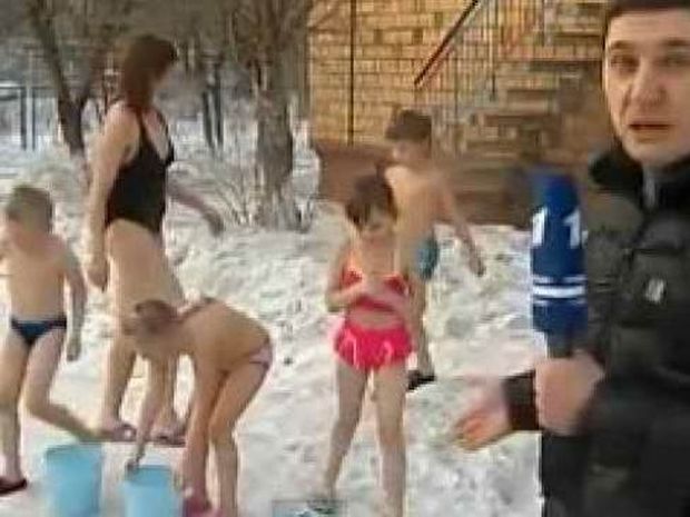 Απίστευτο: Δείτε πώς προστατεύουν τα παιδιά στη Σιβηρία από τη... γρίπη!