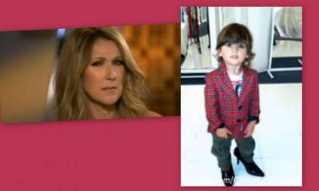 Celine Dion: Ο γιος μου περπατάει καλύτερα με τακούνια από μένα