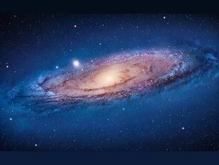 Εικόνες του γαλαξία της Ανδρομέδας 