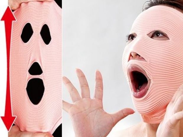 Οι Ιάπωνες τρελάθηκαν! Η μάσκα …τρόμου που εξαφανίζει τις ρυτίδες