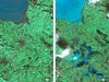 Η Βρετανία πριν και μετά τις πλημμύρες (Φωτό από δορυφόρο) 