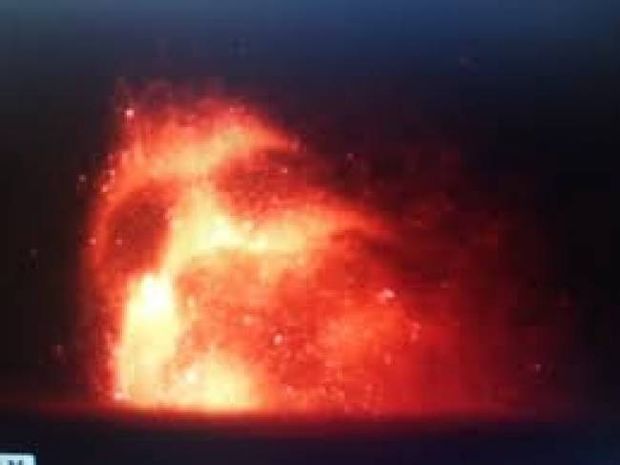 Ανατριχιαστικό βίντεο: Είδαν το πρόσωπο του διαβόλου πάνω από ηφαίστειο 