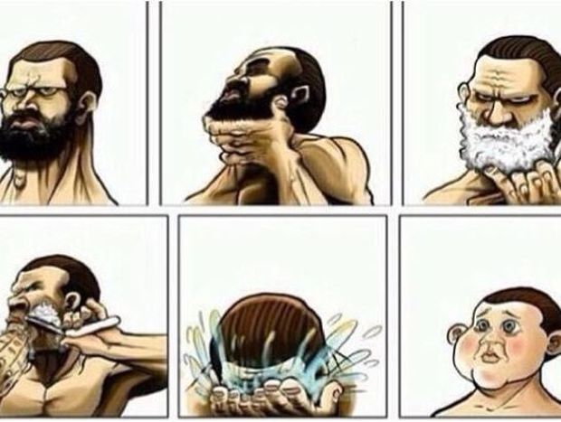 Άνδρες πριν και μετά το ξύρισμα! (Φωτογραφίες)