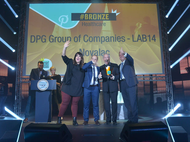 Social Media Awards 2016: Η Lab14 κέρδισε το Bronze βραβείο για τη social media καμπάνια του Novalac