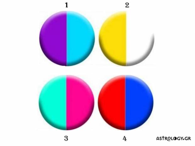 Τέσσερις συνδυασμοί χρωμάτων αποκαλύπτουν τα μυστικά σου!